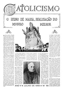 Capa Catolicismo nº 55