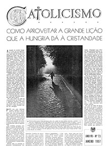 Capa Catolicismo nº 73
