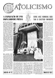 Capa Catolicismo nº 77