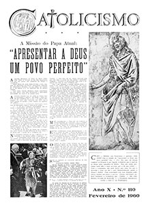 Capa Catolicismo nº 110