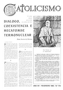 Capa Catolicismo nº 170