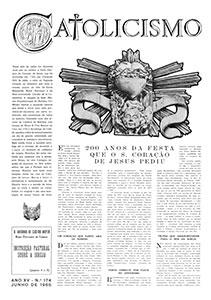 Capa Catolicismo nº 174
