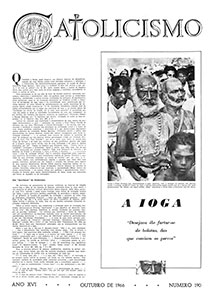 Capa Catolicismo nº 190