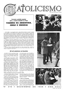 Capa Catolicismo nº 216