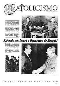 Capa Catolicismo nº 256